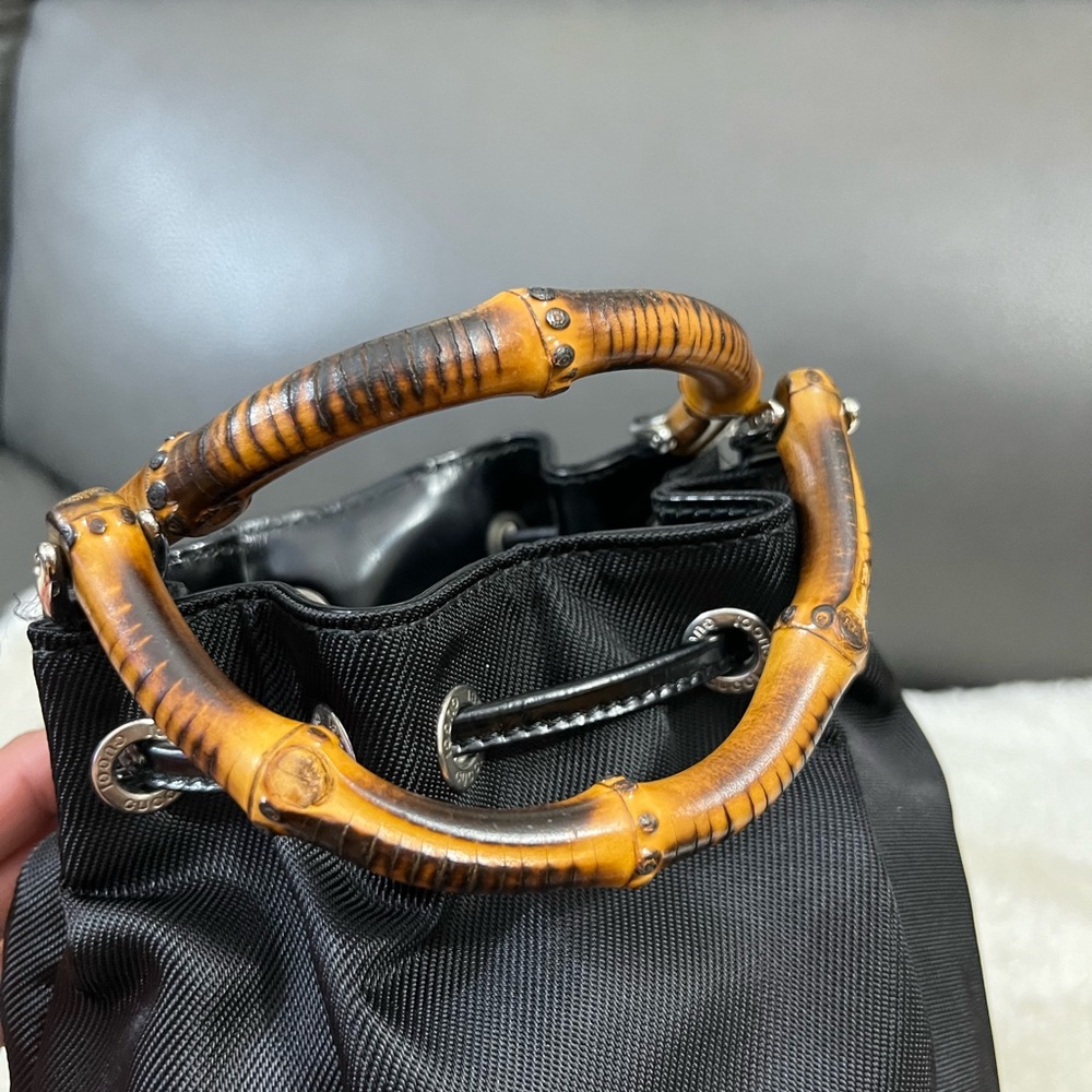 Gucci Bamboo Drawstring Bag - Picture 10 of 14